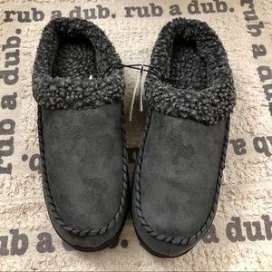 Fanture Men’s Memory Foam Slipper Clog Moccasin